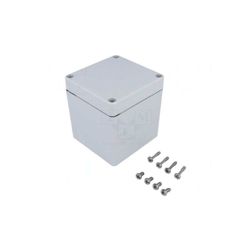 Carcasă Universală Gri EURONORD 80x82x85mm IK08 PC | Electronic-mag.ro | Componente Electronice