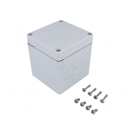 Carcasă Universală Gri EURONORD 80x82x85mm IK08 PC | Electronic-mag.ro | Componente Electronice