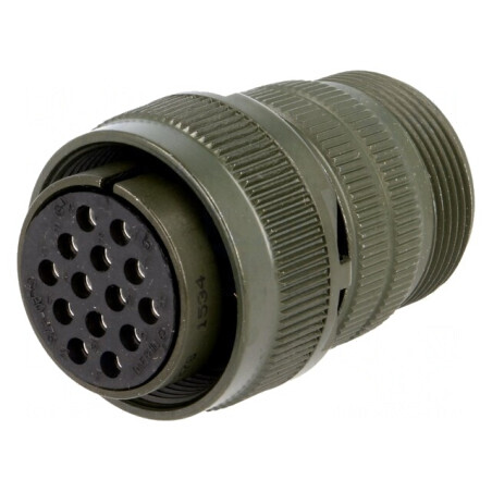 Conector Circular Dimensiune 20 Aluminiu Oliv DS3106A 20-27S | Electronic-mag.ro | Componente Electronice
