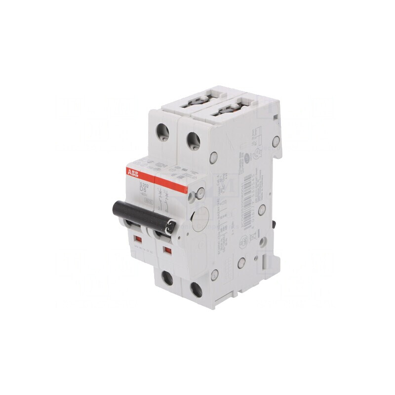 Întrerupător de supracurent 6A 2P 230/400V 6kA | Electronic-mag.ro | Componente Electronice