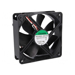 Ventilator axial 24V DC 120x120x38mm 234,4m3/h 48dBA | Electronic-mag.ro | Componente Electronice