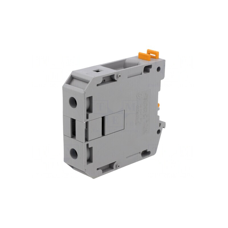 Conector de Șine 70mm2, 2 Borne, Gri, Lățime 20.3mm | Electronic-mag.ro | Componente Electronice