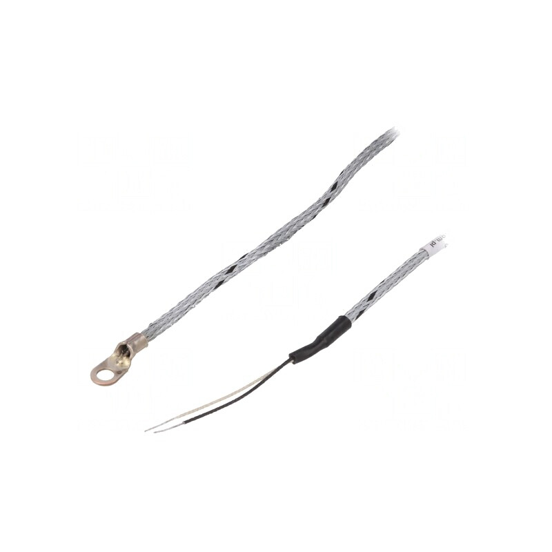 Senzor Temperatură Termocuplu J cu Izolație Fibra de Sticlă | Electronic-mag.ro | Componente Electronice
