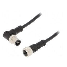 Cablu Senzori Automatizări M12 8-Pini 1m | Electronic-mag.ro | Componente Electronice