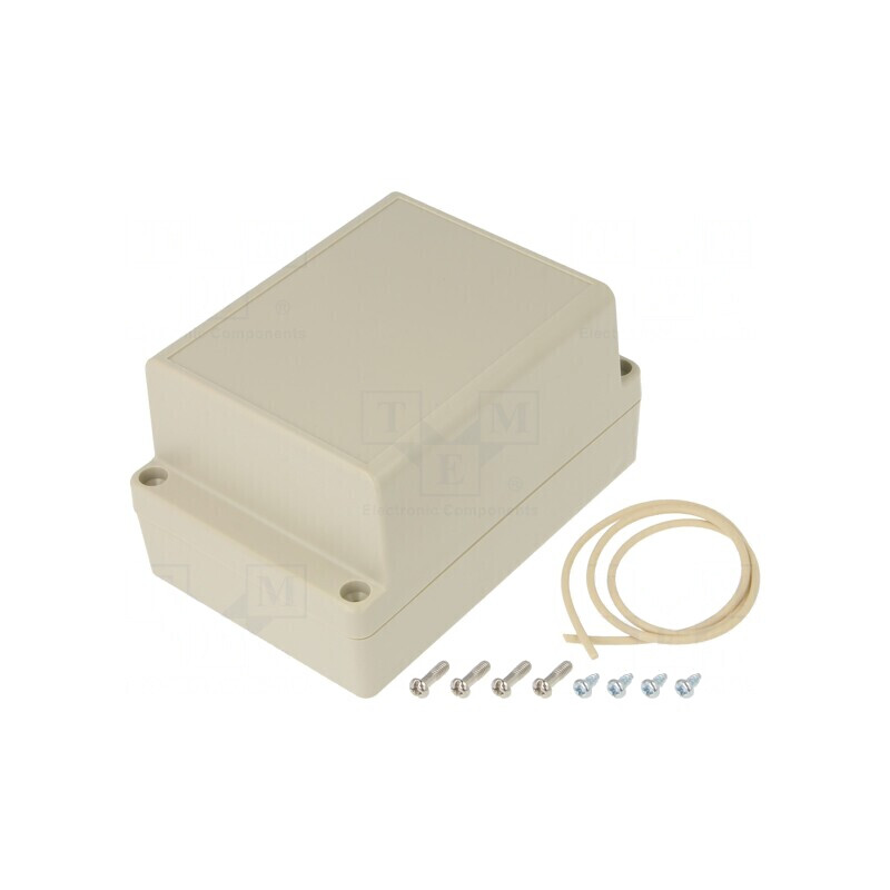 Carcasă Universală cu Lame de Fixare 85mm x 125mm x 70mm | Electronic-mag.ro | Componente Electronice