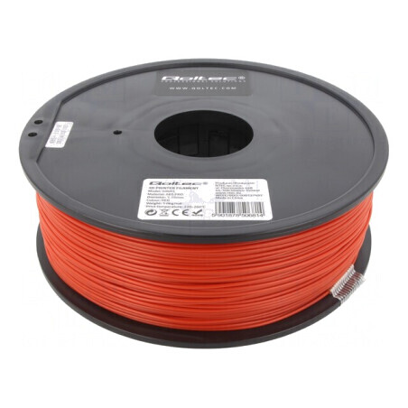 Filament ABS PRO 1,75mm Roșu 1kg | Electronic-mag.ro | Componente Electronice