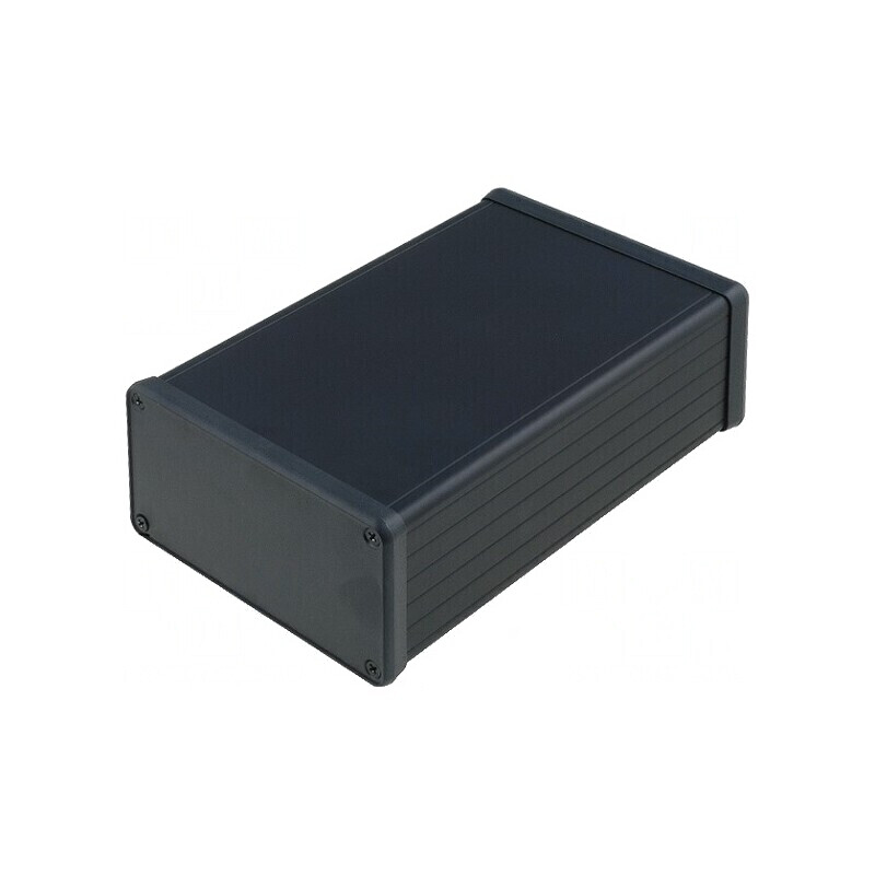 Carcasă Aluminiu Neagră 103x160x53mm | Electronic-mag.ro | Componente Electronice Carcasă Aluminiu Neagră 103x160x53mm | Electronic-mag.ro | Componente Electronice