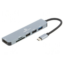Adaptor USB 2.0 și 3.1 Negru 0.12m 5Gbps Cablexpert | Electronic-mag.ro | Componente Electronice