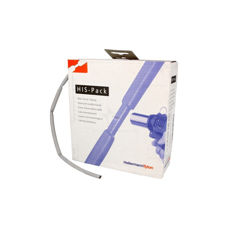Manșon Termocontractabil 4.8mm 5m Gri | Electronic-mag.ro | Componente Electronice