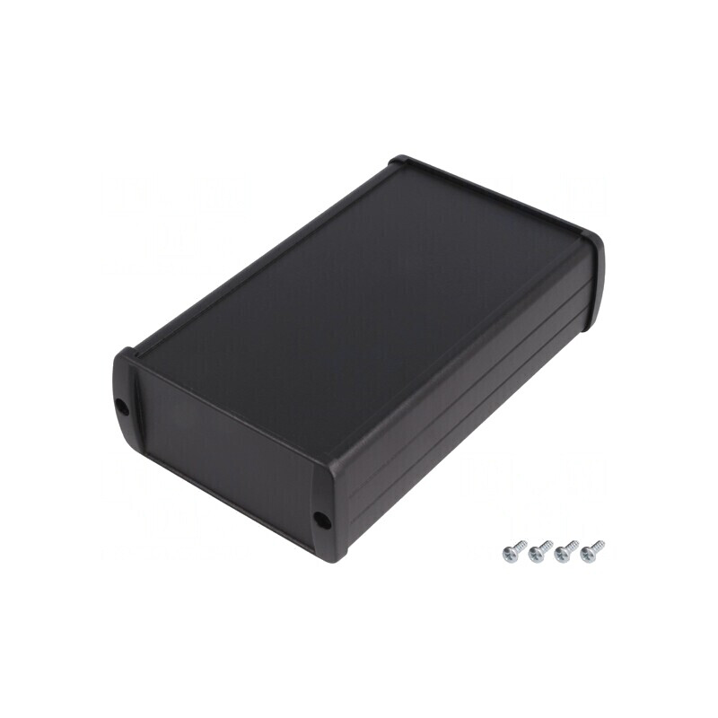 Carcasă universală aluminiu TEKAM 85x145x37mm | Electronic-mag.ro | Componente Electronice