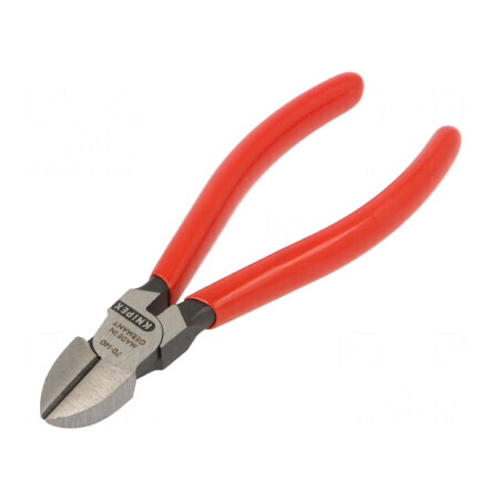 Clești laterali pentru tăiere cu mânere din plastic 140mm | Electronic-mag.ro | Componente Electronice