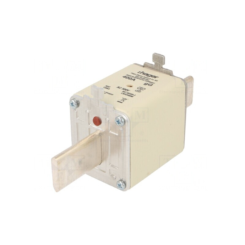 Siguranță Industrială gG 400A 500VAC NH2 | Electronic-mag.ro | Componente Electronice