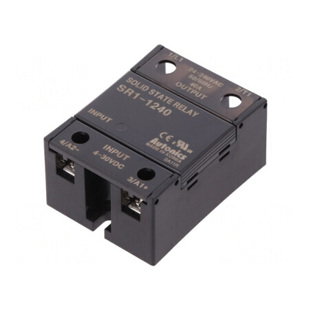 Releu Semiconductor 40A 24-240VAC 1-Fazat | Electronic-mag.ro | Componente Electronice