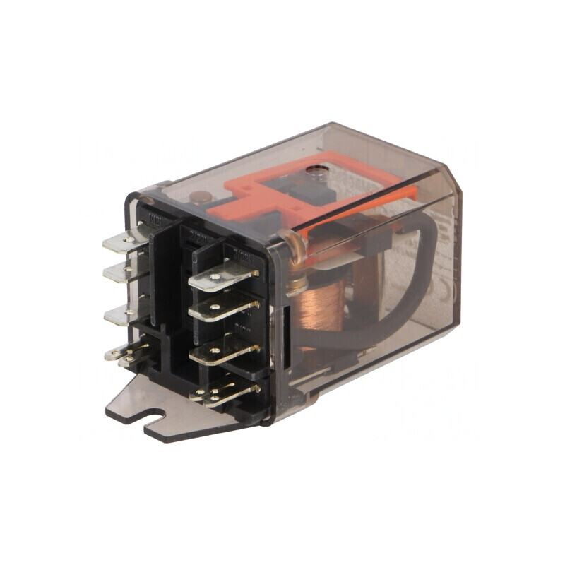 Releu Electromagnetic DPDT 24VAC 25A | Electronic-mag.ro | Componente Electronice