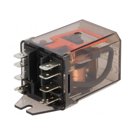 Releu Electromagnetic DPDT 24VAC 25A | Electronic-mag.ro | Componente Electronice