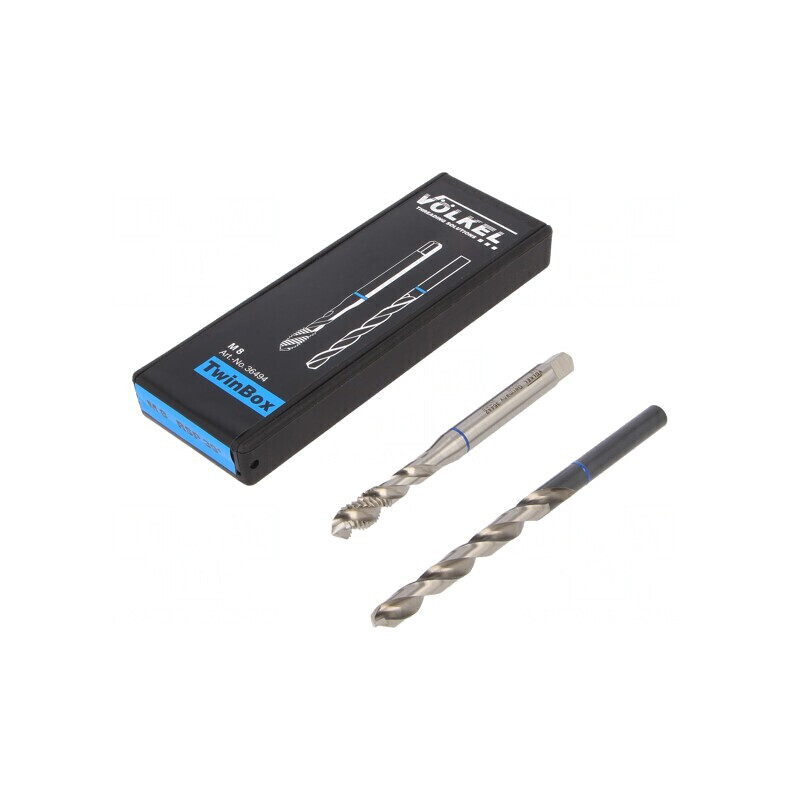 Tarod de Filetare HSS-E cu Cobalt M8 1,25 ISO2/6H | Electronic-mag.ro | Componente Electronice