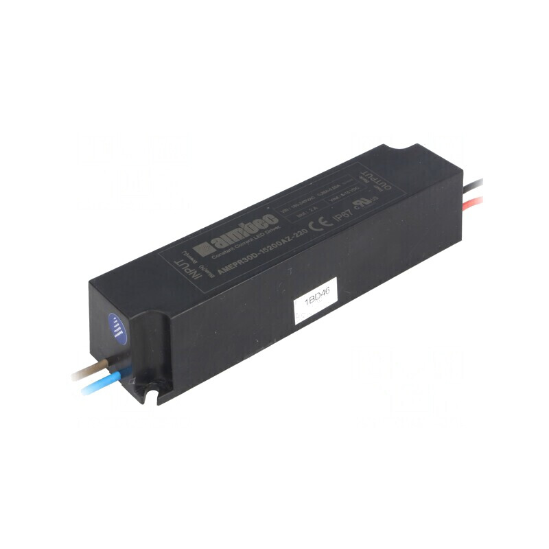 Alimentator LED 30W 8-15VDC 2A IP67 | Electronic-mag.ro | Componente Electronice