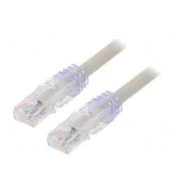 Patch Cord UTP Cat6a 2m Gri | Electronic-mag.ro | Componente Electronice