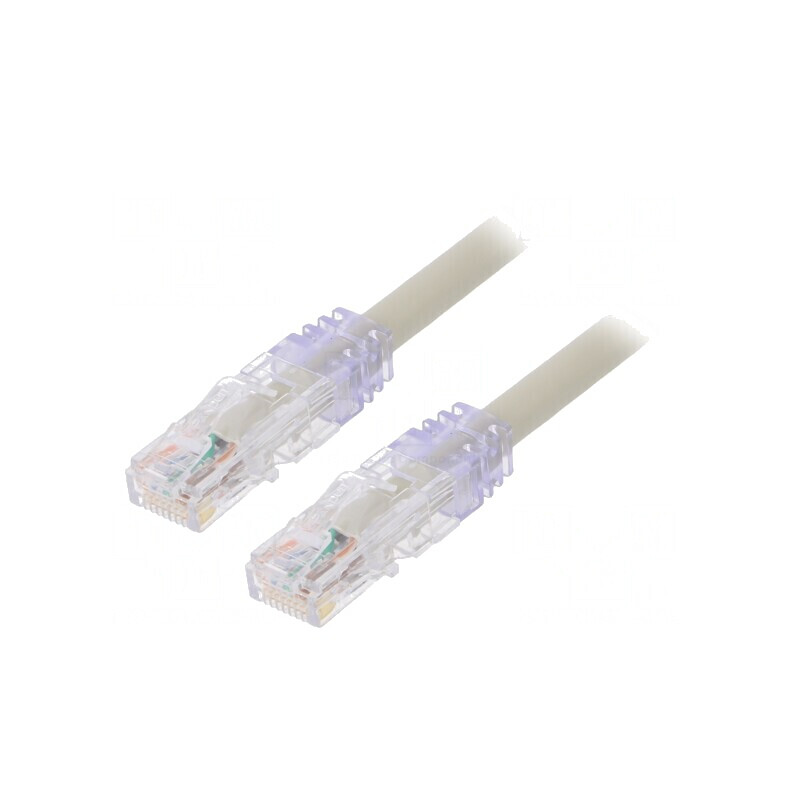 Patch Cord UTP Cat6a 2m Gri | Electronic-mag.ro | Componente Electronice