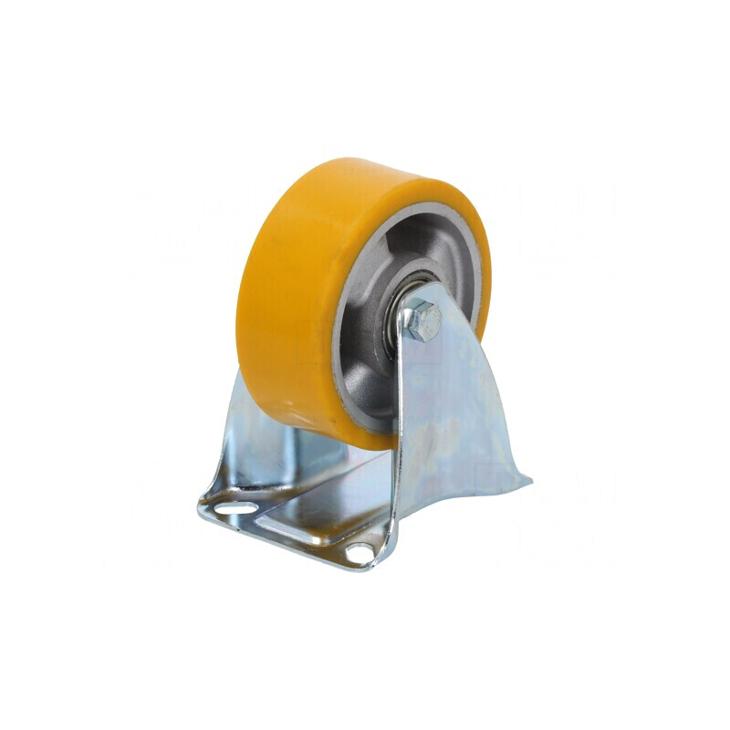 Roată de Transport Rigidă 100mm 200kg ALPU | Electronic-mag.ro | Componente Electronice