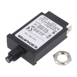 Întrerupător de supracurent 240VAC 28VDC 5A SPST | Electronic-mag.ro | Componente Electronice