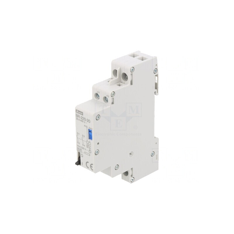 Releu bistabil de impulsuri DPST-NO 20A 230V | Electronic-mag.ro | Componente Electronice