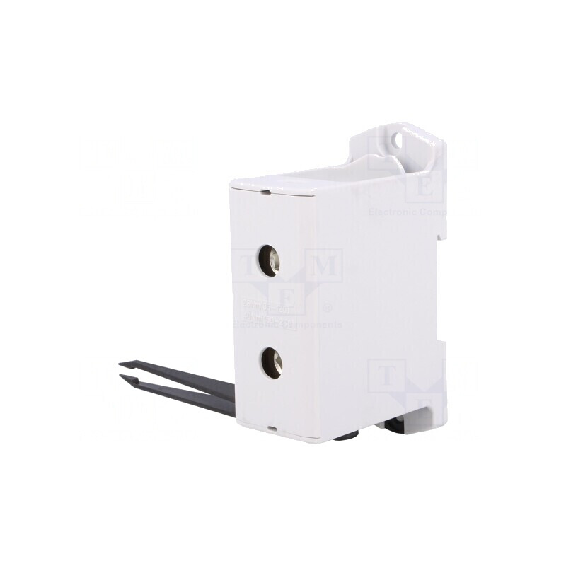 Terminal Îmbinare Șine 35-240mm2 2 Borne Gri 37mm | Electronic-mag.ro | Componente Electronice