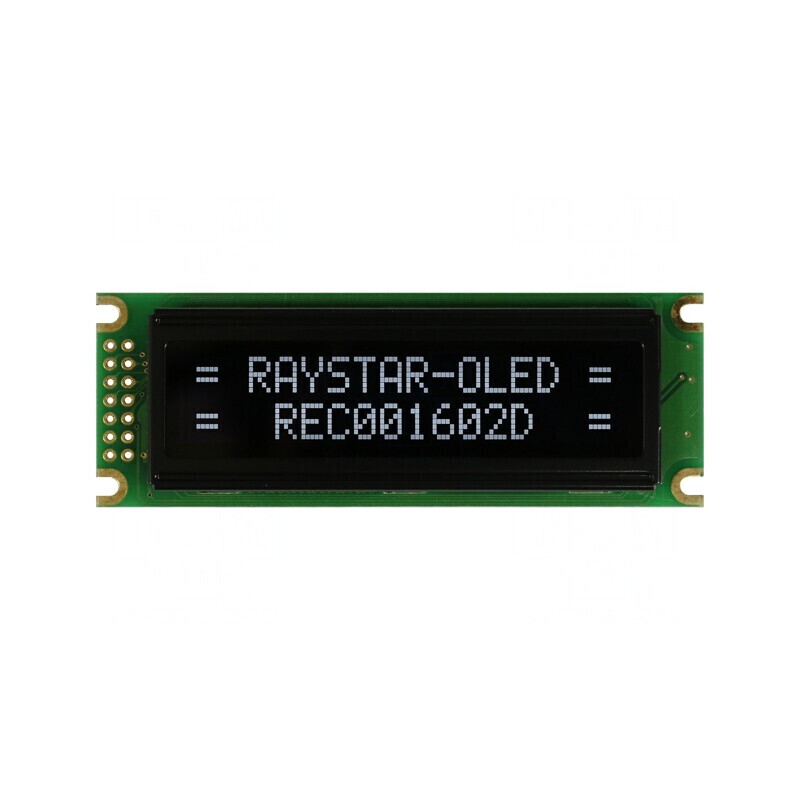'Afișaj OLED Alfanumeric 16x2 85x30x10mm Alb 14 PIN' | Electronic-mag.ro | Componente Electronice 'Afișaj OLED Alfanumeric 16x2 85x30x10mm Alb 14 PIN' | Electronic-mag.ro | Componente Electronice