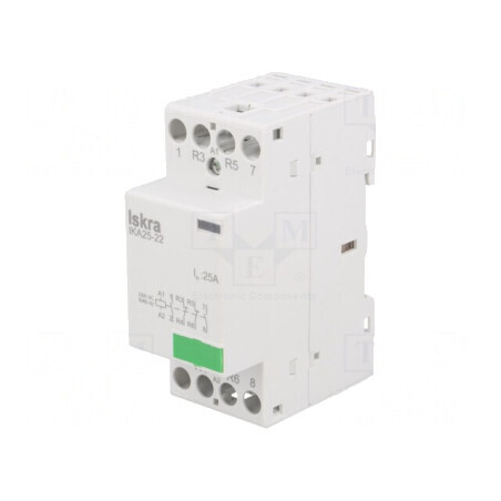 Contactor 4-poli 25A 230VAC 2NC 2NO | Electronic-mag.ro | Componente Electronice