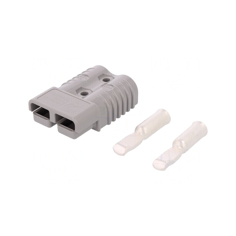 Mufă cablu-cablu SB 175 PIN 2 crimpată | Electronic-mag.ro | Componente Electronice