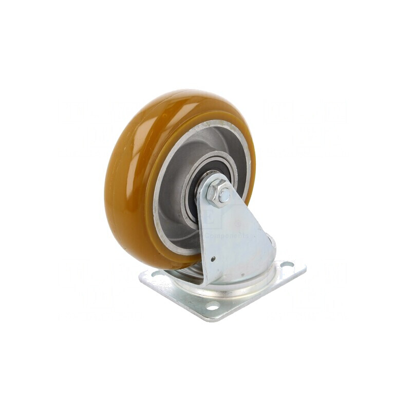 Roată de Transport Torsională 250kg Ø125mm | Electronic-mag.ro | Componente Electronice