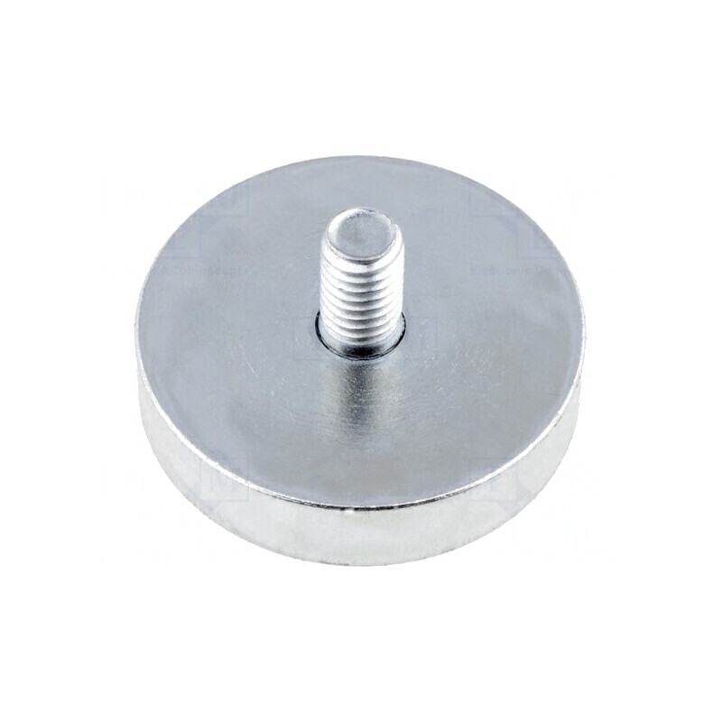 Magnet Neodim 32mm cu Carcasă din Oțel | Electronic-mag.ro | Componente Electronice