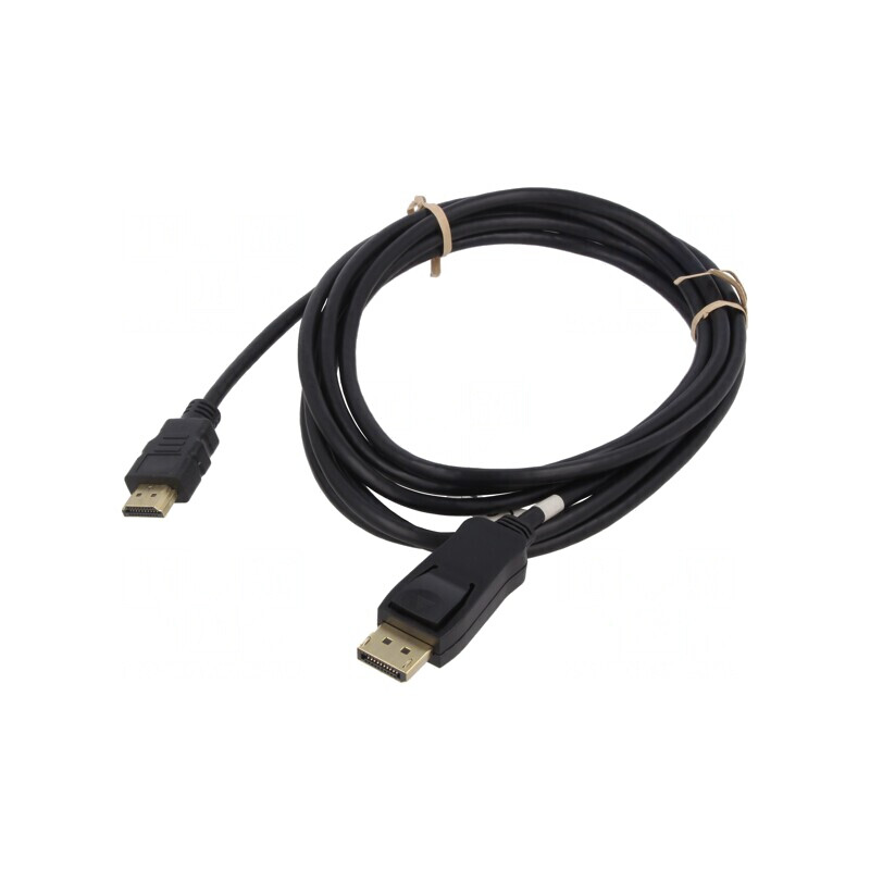 Cablu DisplayPort 1.2 la HDMI 2.0, 3m | Electronic-mag.ro | Componente Electronice Cablu DisplayPort 1.2 la HDMI 2.0, 3m | Electronic-mag.ro | Componente Electronice