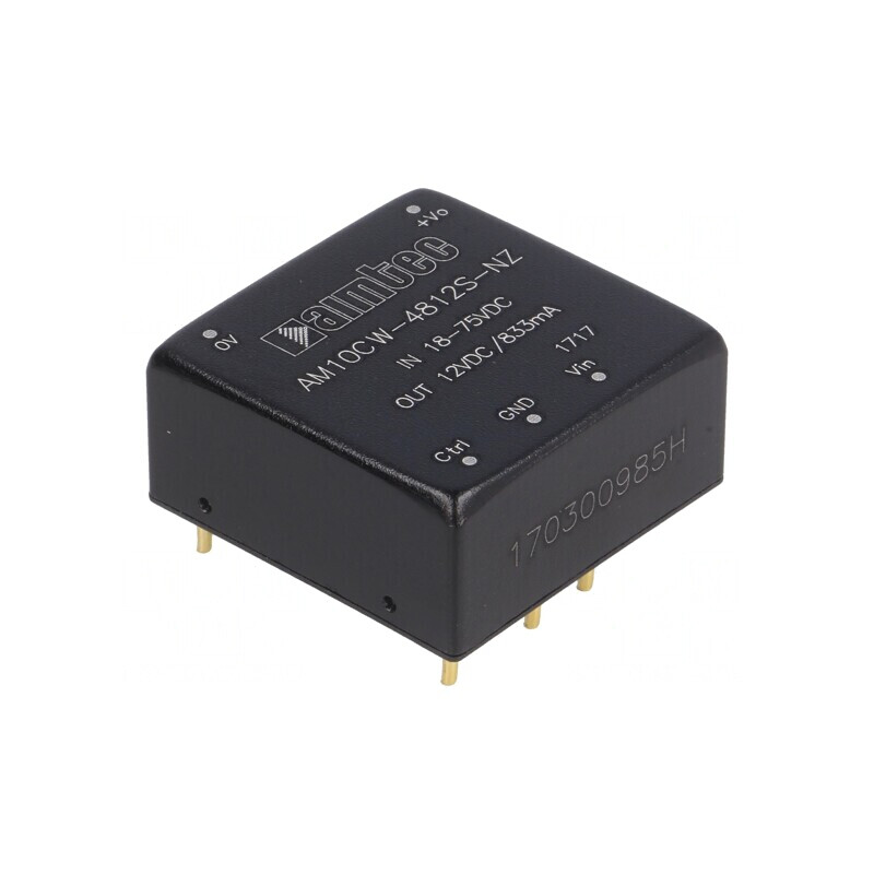 Convertor DC/DC 10W 18-75V la 12V 0.83A | Electronic-mag.ro | Componente Electronice