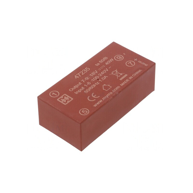 Convertor AC/DC 40W 18VDC | Electronic-mag.ro | Componente Electronice