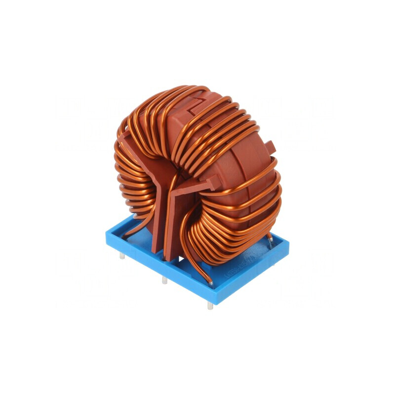 Inductor Common Mode THT 2.2mH 16A 6mΩ | Electronic-mag.ro | Componente Electronice