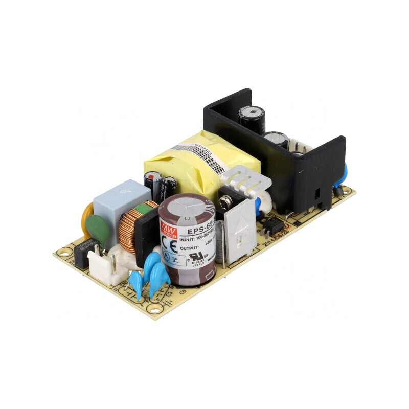 Alimentator Pulsatoriu Deschis 65,16W 120-370VDC 85-264VAC EPS-65-36 | Electronic-mag.ro | Componente Electronice
