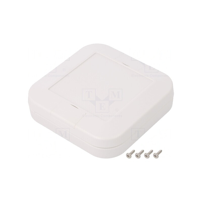 Carcasă Universală Gri Deschis WP ASA 100x100x25mm | Electronic-mag.ro | Componente Electronice