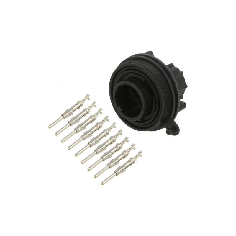 Conector Circular Soclu Tată 9 PIN IP68 Buccaneer | Electronic-mag.ro | Componente Electronice