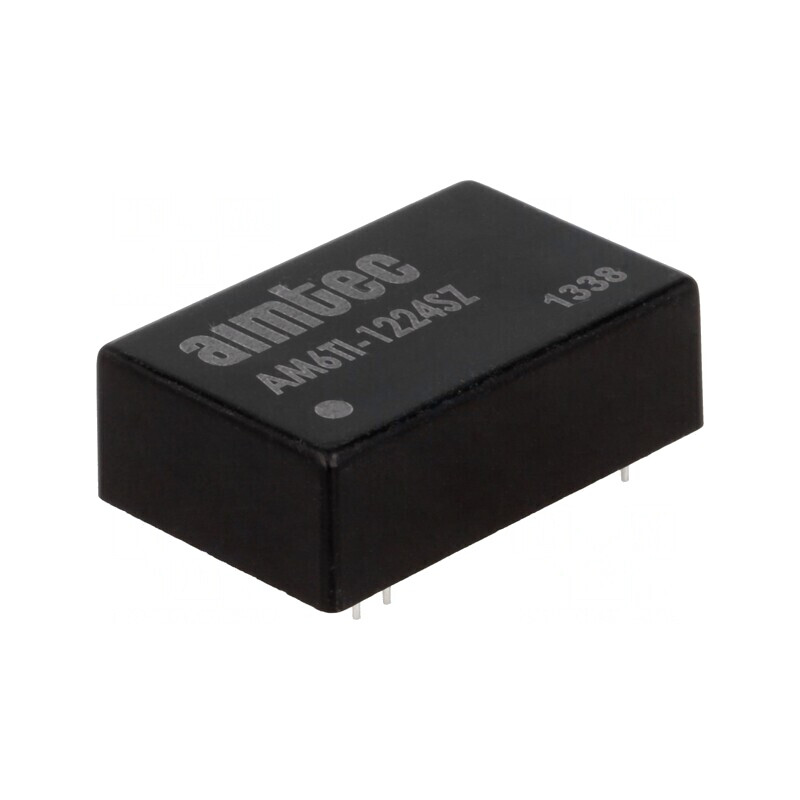 Convertor DC/DC 6W 9-18V la 24V 250mA DIP24 AM6TI-1224SZ | Electronic-mag.ro | Componente Electronice