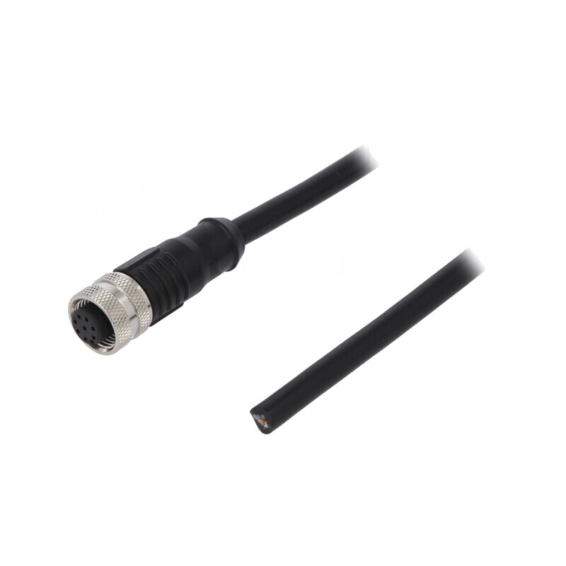 Mufă M12 8 pini mamă DeviceNet CANopen IP65 IP67 30V | Electronic-mag.ro | Componente Electronice