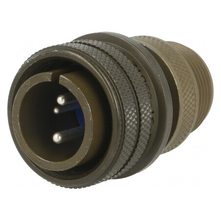 Conector Circular Aluminiu 16mm 9P | Electronic-mag.ro | Componente Electronice