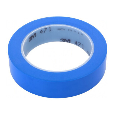 Bandă de marcare albastră 33m x 25mm | Electronic-mag.ro | Componente Electronice