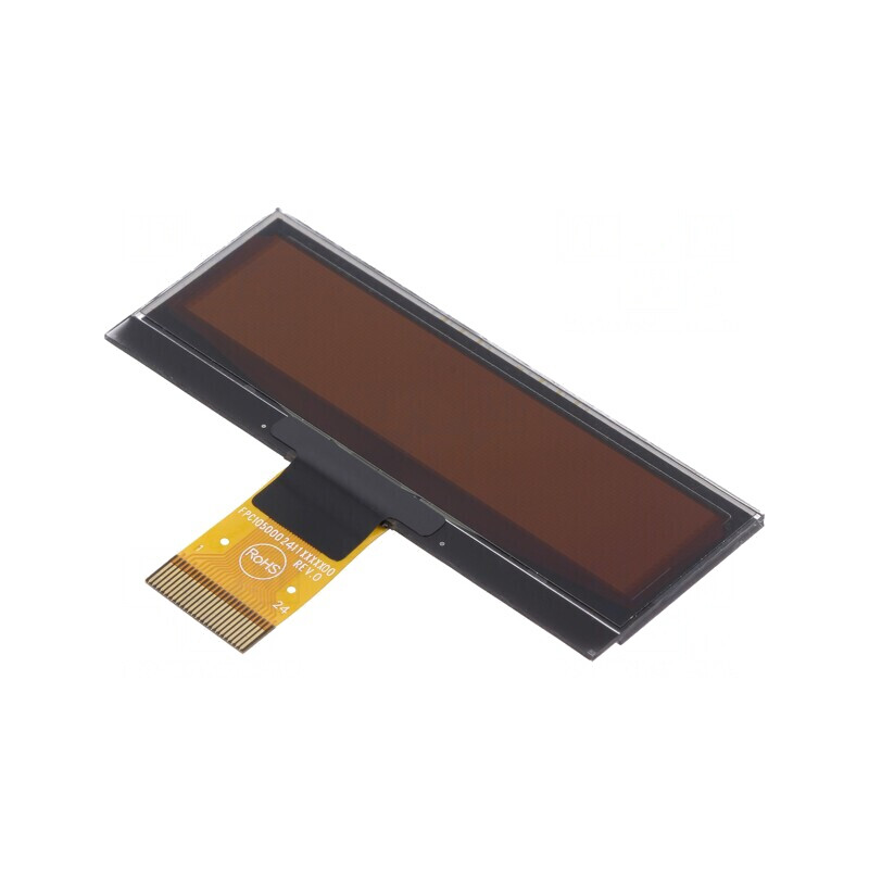 Display OLED Grafic 2,22" 128x32 Galben | Electronic-mag.ro | Componente Electronice