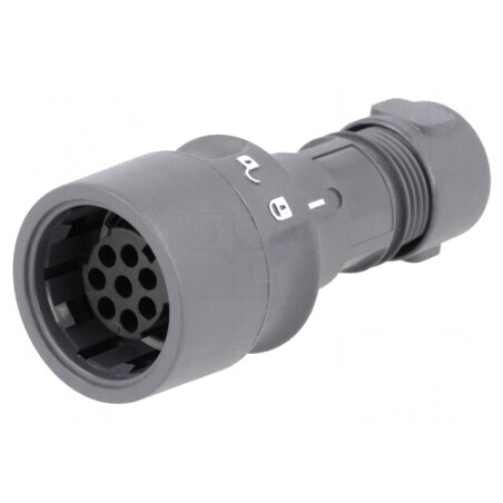 Conector Circular Mufă Mamă 8 PIN Fără Contacte Pe Cablu | Electronic-mag.ro | Componente Electronice