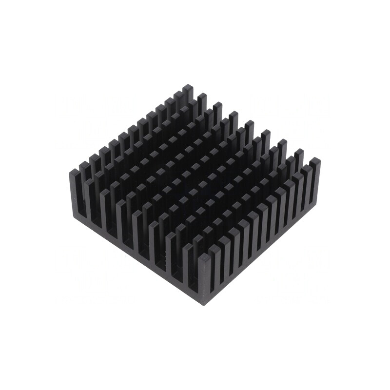 Radiator Extrudat cu Aripioare Negru 54x54x20mm | Electronic-mag.ro | Componente Electronice Radiator Extrudat cu Aripioare Negru 54x54x20mm | Electronic-mag.ro | Componente Electronice