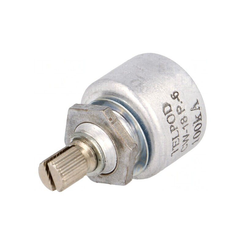 Potentiometru axial 100kΩ 1W 6mm linear | Electronic-mag.ro | Componente Electronice