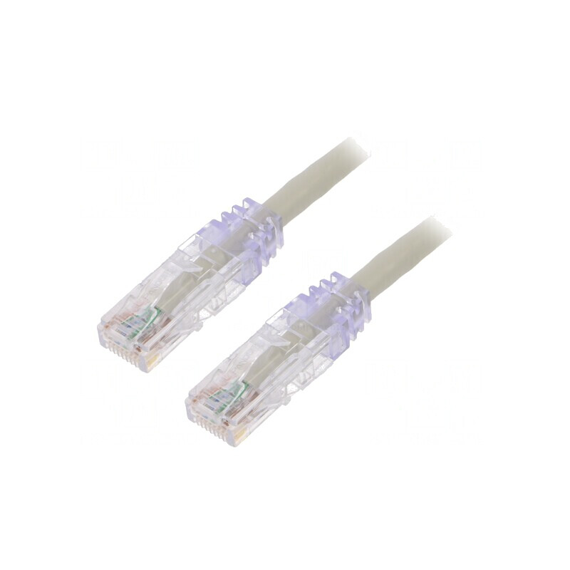 Patch Cord UTP Cat6 LSZH Gri 2m | Electronic-mag.ro | Componente Electronice