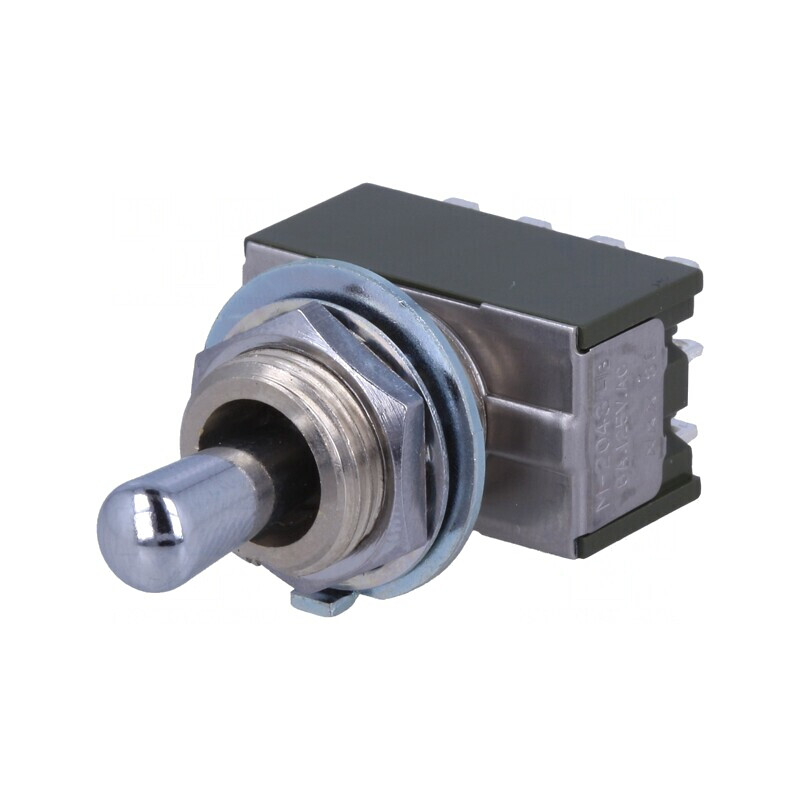 Comutator basculant 3 poziții ON-OFF-ON 6A/125VAC | Electronic-mag.ro | Componente Electronice