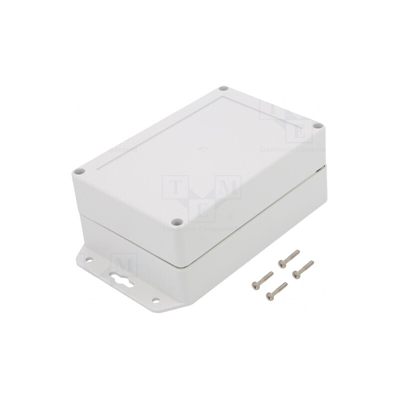 Carcasă Universală ABS Gri Deschis 150x100x60mm | Electronic-mag.ro | Componente Electronice